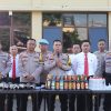 Polres Cianjur Menggelar Konferensi Pers Hasil KRYD Selama 7 Hari