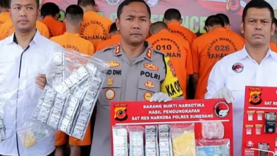 Dalam Waktu Dua Bulan Polres Sumedang Berhasil Ungkap 17 Kasus Narkotika