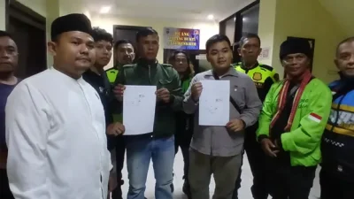 Polsek Antapani Mediasi Ojol Dan Opang Di Pasir Impun Yang Sempat Bersitegang