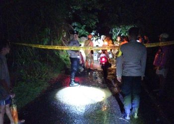 Polsek Bungbulang Evakuasi Korban Tanah Longsor di Desa Bojong, Garut, 1 Orang Meninggal