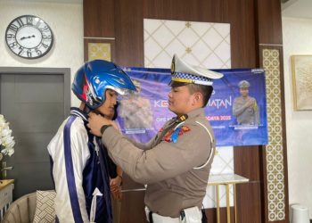 Satlantas Polres Cimahi Gunakan “Bioskop Keselamatan” untuk Tekan Pelanggaran Lalu Lintas