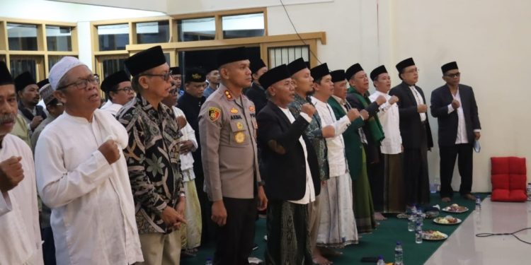 Kapolres Ciamis Hadiri Tasyakuran Harlah NU ke-102, Jalin Sinergi Ulama-Umara di Ciamis