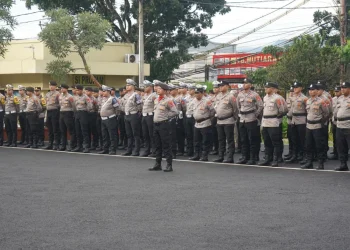 Upacara Hari Kesadaran Nasional, Polres Cianjur Tegaskan Komitmen Jaga Kamtibmas