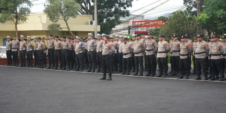 Upacara Hari Kesadaran Nasional, Polres Cianjur Tegaskan Komitmen Jaga Kamtibmas