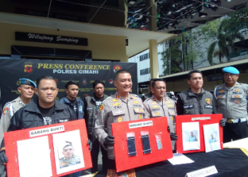 Polres Cimahi Bekuk Tiga Residivis Pelaku Pemerasan Modus Love Scam Berkedok Polisi