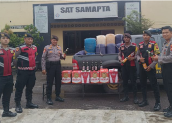 Antisipasi Gangguan Kamtibmas, Polresta Cirebon Razia Miras Jelang Ramadan