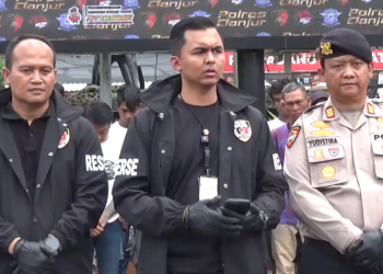 Polres Cianjur Berhasil Amankan 43 Preman, Berikan Pembinaan dengan Membersihkan Masjid