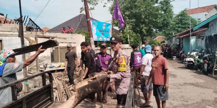Kepedulian Polri: Rumah Tidak Layak Huni Ibu Saningkem Segera Direnovasi