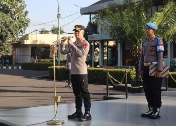 Polres Garut Gelar Apel Antisipasi Pengamanan Pelantikan Kepala Daerah: Menjaga Kondusifitas dan Keamanan Wilayah