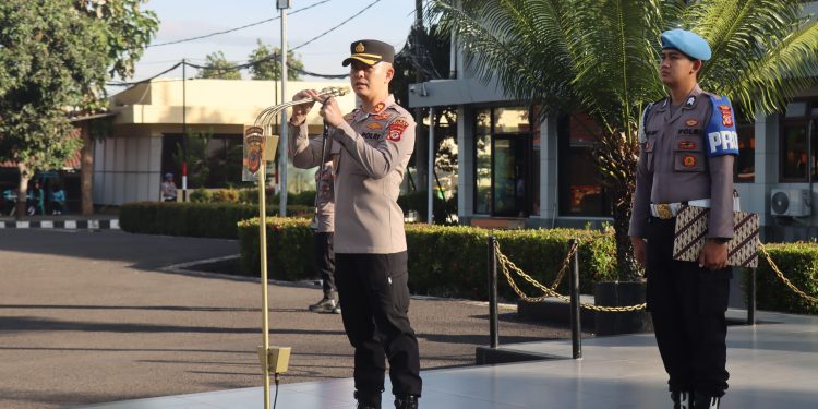 Polres Garut Gelar Apel Antisipasi Pengamanan Pelantikan Kepala Daerah: Menjaga Kondusifitas dan Keamanan Wilayah