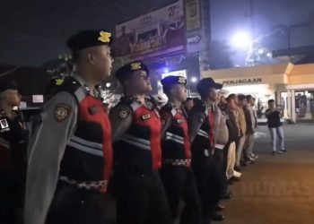 Polres Sukabumi Kota Gelar KRYD untuk Jaga Kamtibmas