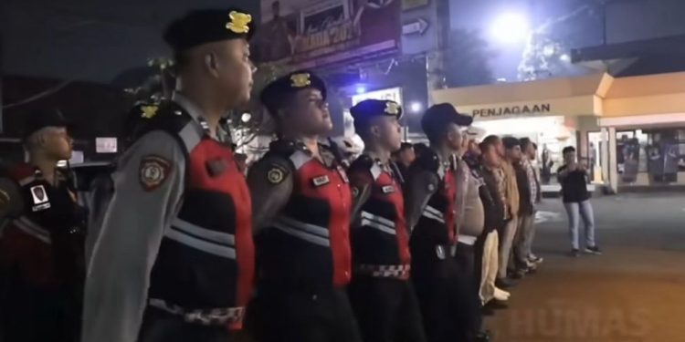 Polres Sukabumi Kota Gelar KRYD untuk Jaga Kamtibmas