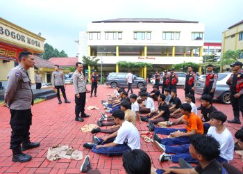 Respon Cepat Polresta Bogor Kota Gagalkan Tawuran Pelajar di Bogor Tengah