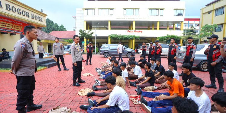 Respon Cepat Polresta Bogor Kota Gagalkan Tawuran Pelajar di Bogor Tengah