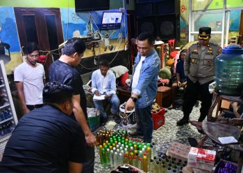 Polresta Cirebon Gerebek Gudang Miras, Amankan 618 Botol Berbagai Merek