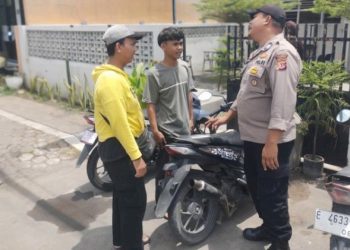 Wujudkan Kenyamanan dan Keamanan Warga, Polsek Pabuaran Razia Knalpot Bising