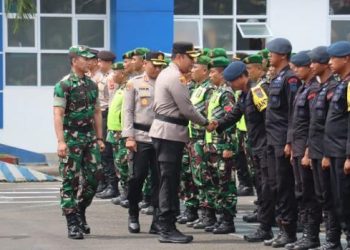 Polres Tasikmalaya Gelar Apel Pasukan Antisipasi Gangguan Keamanan Jelang Putusan MK Pilkada