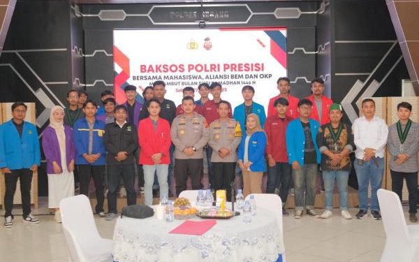 Polres Subang Gelar Bakti Sosial Jelang Ramadhan, Sinergi dengan Mahasiswa