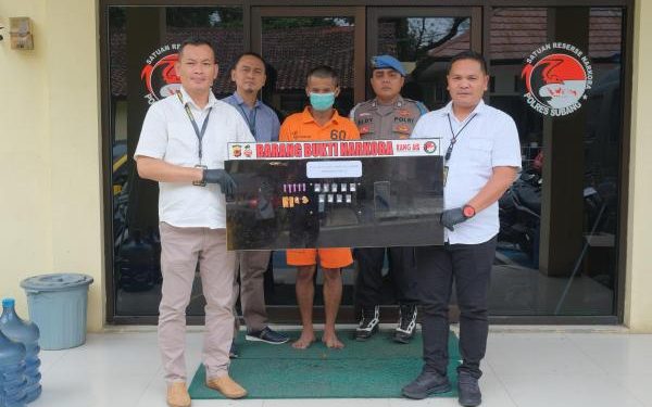 Polres Subang Ungkap Kasus Narkoba, 1,67 Gram Sabu Diamankan
