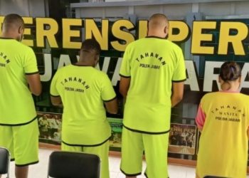 Polda Jabar Bongkar Sindikat Penipuan Online Modus Bea Cukai: Tiga WNA dan Satu WNI Dibekuk