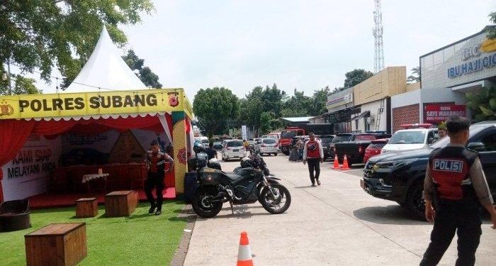 Satlantas Polres Subang Batasi Waktu Istirahat Pemudik di Rest Area Tol Cipali