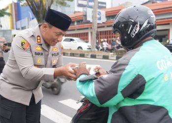 Polres Tasikmalaya Kota Berbagi Kebaikan di Bulan Ramadan