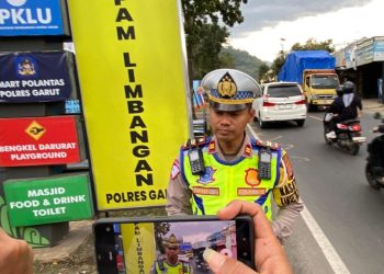 Polres Garut Siaga Hadapi Puncak Arus Mudik di Jalur Limbangan-Malangbong