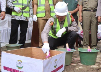 Polres Indramayu Komitmen Tingkatkan Kualitas Pendidikan, Renovasi TK Kemala Bhayangkari
