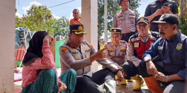 Tim Gabungan TNI-Polri Sisir Lokasi Banjir Tanjung Sari, Pastikan Keamanan Warga