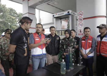 Polresta Bandung Pastikan Kualitas dan Kuantitas BBM di SPBU Jalur Mudik Lebaran Terjamin