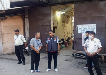 Polres Sumedang Patroli Pencegahan Premanisme di Pabrik Jelang Lebaran