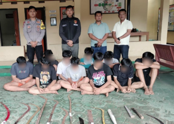 Polres Subang Tindak Tegas Kekerasan Jalanan, Sembilan Pelaku Diamankan