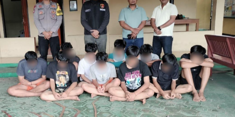 Polres Subang Tindak Tegas Kekerasan Jalanan, Sembilan Pelaku Diamankan