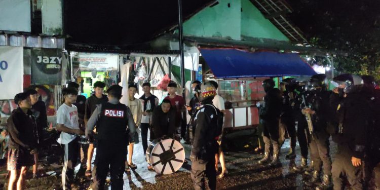 Patroli Jago Presisi Polres Cianjur Jaga Keamanan, Cegah Miras dan Tindak Kriminal