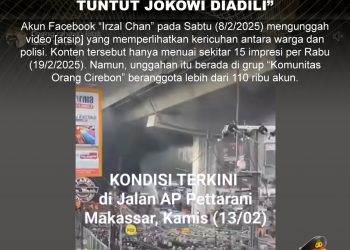 [SALAH] Video “Demo di Makassar, Tuntut Jokowi Diadili”