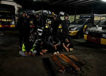 Jaga Kamtibmas Ramadan, Polres Majalengka Gagalkan Perang Sarung Amankan 4 Remaja