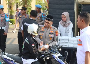 Polres Majalengka Tebar Kebaikan: 250 Paket Takjil Gratis Ramaikan Sore Ramadhan