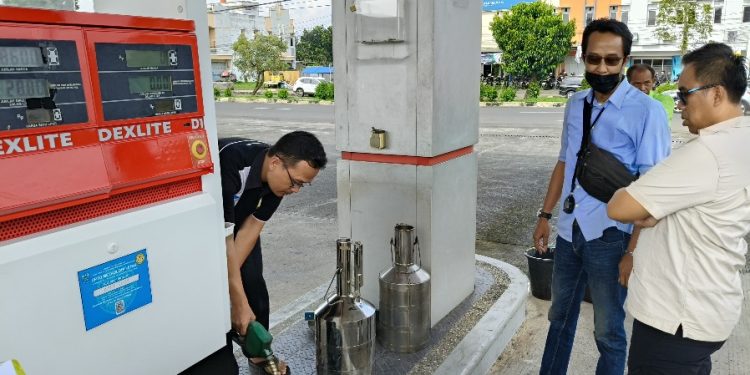 Cegah Pertamax Oplosan, Polres Banjar Razia SPBU di Kota Banjar
