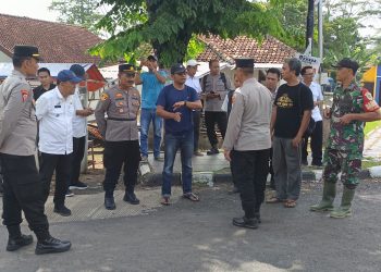 Wakapolres Ciamis Tinjau Pos Pam Bendungan Manganti: Siap Amankan Arus Mudik Lebaran 2025