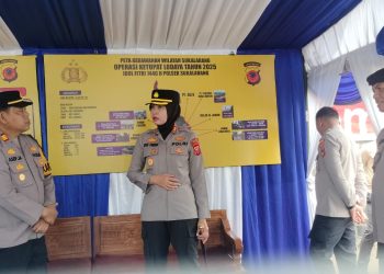 Kapolres Sukabumi Kota Pastikan Kesiapan Personel dan Pos Pam Jelang Operasi Ketupat 2025