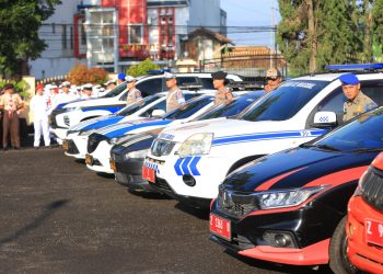 Personel Polres Garut Siaga di Titik Strategis: Operasi Ketupat Lodaya 2025 Amankan Arus Mudik Lebaran