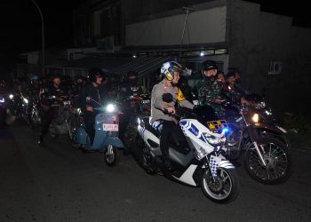 Polres Cirebon Kota Patroli Skala Besar: Cegah Gangguan Kamtibmas Jelang Momen Penting, Pastikan Masyarakat Aman dan Nyaman