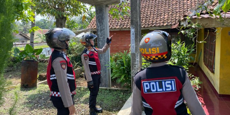 Polres Ciamis Patroli Perumahan Kertasari: Jaga Keamanan Rumah Kosong Jelang Lebaran, Pastikan Warga Mudik Tenang