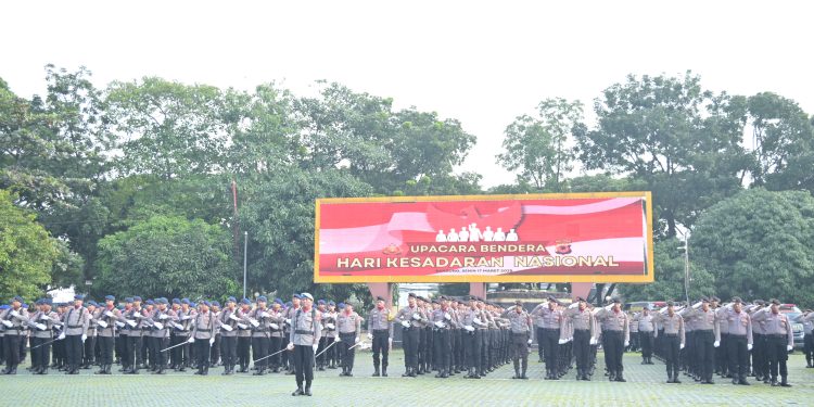 Polda Jabar Gelar Upacara Hari Kesadaran Nasional