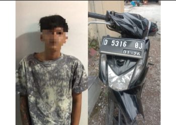 Polisi Berhasil gagalkan Aksi Nekat ABG Curi Motor di Baleendah