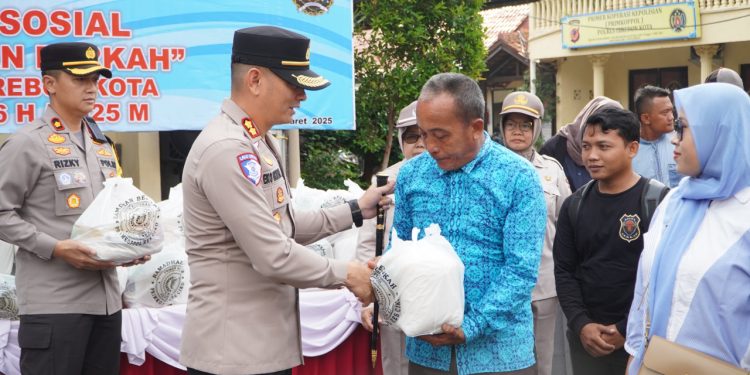 Polres Cirebon Kota Gelar Bakti Sosial Sambut Ramadhan: Solidaritas dan Kepedulian di Bulan Penuh Berkah