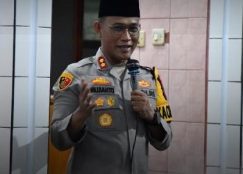 Polres Pangandaran Gelar Sholat Tarawih Keliling, Jaga Kamtibmas di Bulan Ramadan