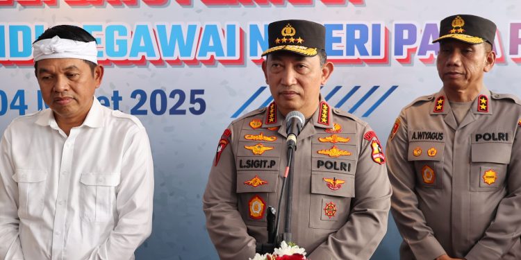 Dukung Program Pemerintah, Jenderal Sigit Jalankan Program 100.000 Rumah Bagi Personel Polri