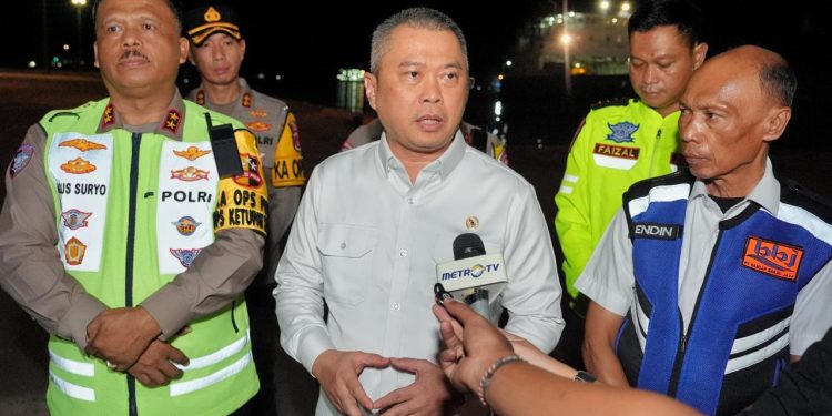 Arus Mudik Lancar : Menhub Apresiasi Strategi Korlantas Polri