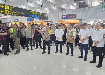 Kapolri Pastikan Pengamanan Arus Mudik di Bandara Soetta Optimal